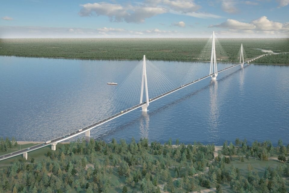 news - ГГЭ одобрила III этап строительства Ленского моста, кредитуе